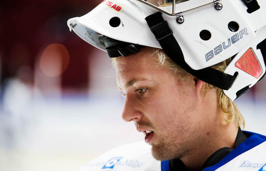 Karlskogas målvakt Mattias Modig