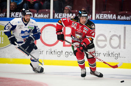 Karlskogas Daniel Wessner och Malmö Redhawks Nils