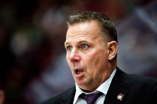 Malmö Redhawks tränare Mats Lusth