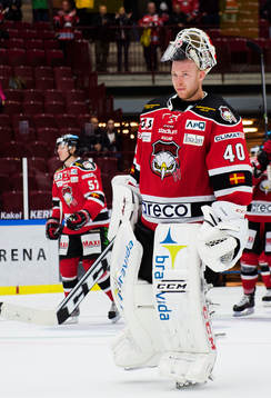 Malmö Redhawks målvakt Pontus Sjögren