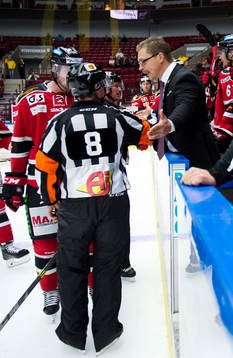 Malmö Redhawks assisterande tränare Björn Hellkvist är