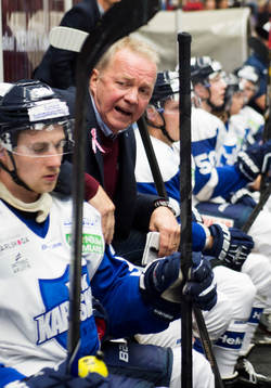 Karlskogas tränare Lenny Eriksson