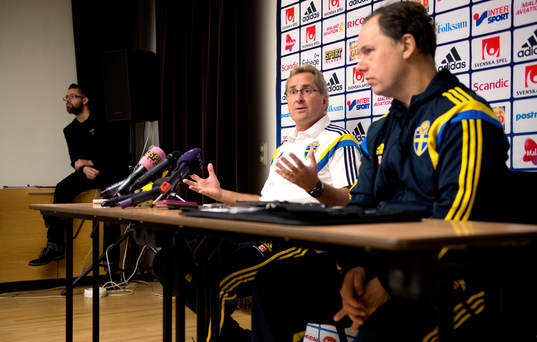 Sveriges förbundskapten Erik Hamrén