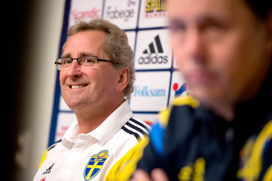 Sveriges förbundskapten Erik Hamrén