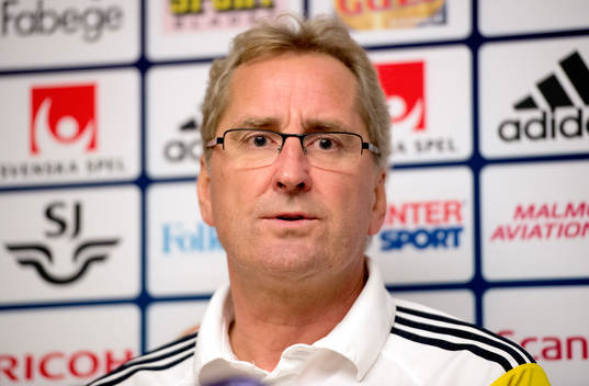 Sveriges förbundskapten Erik Hamrén