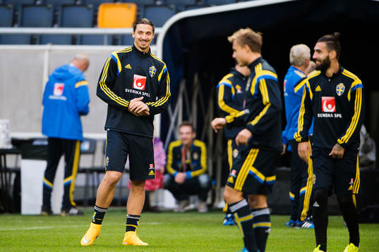 Sveriges Zlatan Ibrahimovic
