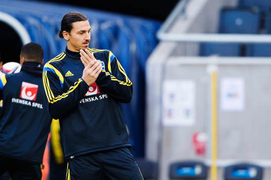 Sveriges Zlatan Ibrahimovic
