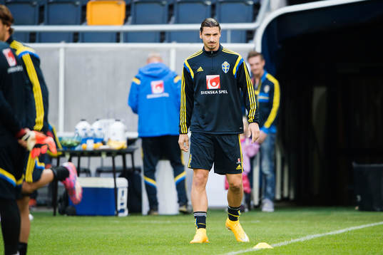 Sveriges Zlatan Ibrahimovic