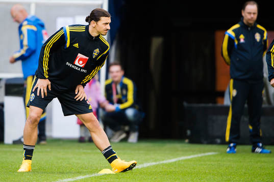 Sveriges Zlatan Ibrahimovic