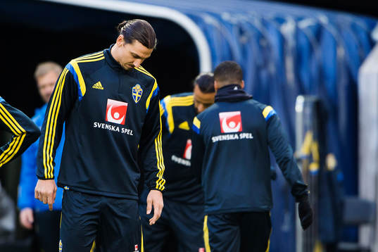Sveriges Zlatan Ibrahimovic