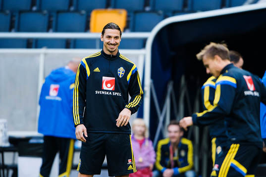 Sveriges Zlatan Ibrahimovic