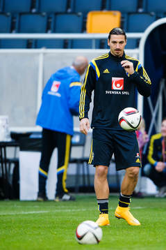 Sveriges Zlatan Ibrahimovic