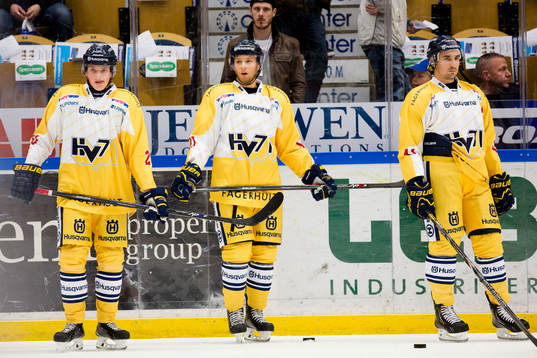 s Lawrence Pilut, Calle Ridderwall  och Chris Campoli i