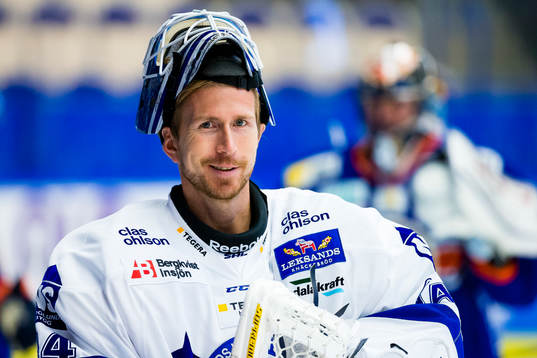 Leksands målvakt Joakim Lundström