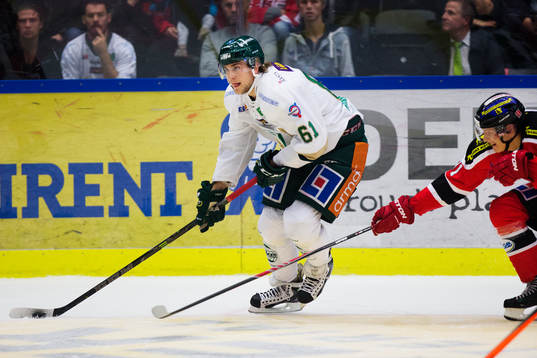 Färjestads Daniel Gunnarsson och Örebros Jakub Krejcik