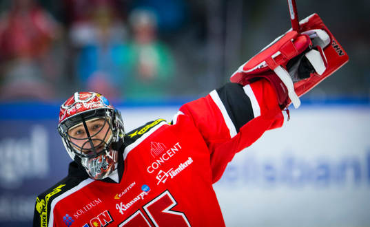 Örebros målvakt Julius Hudacek blev utsedd till matchens