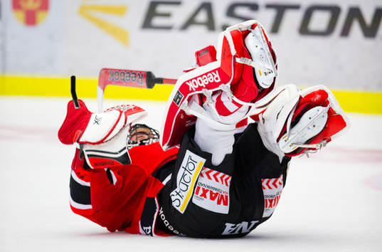 Örebros målvakt Julius Hudacek blev utsedd till matchens