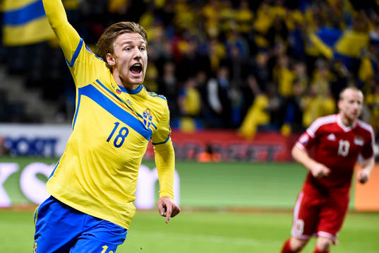 Sveriges Emil Forsberg