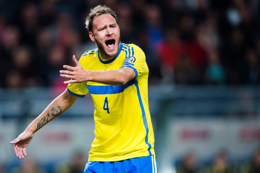 Sveriges Andreas Granqvist