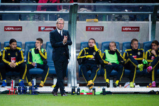 Sveriges förbundskapten Erik Hamrén
