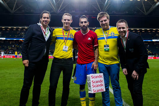 Sveriges Jimmy Durmaz blir matchens lirare