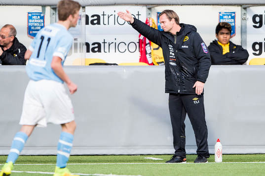 Elfsborgs assisterande tränare Tobias Linderoth