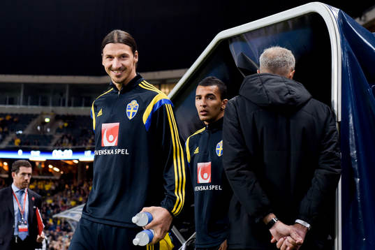 Sveriges Zlatan Ibrahimovic