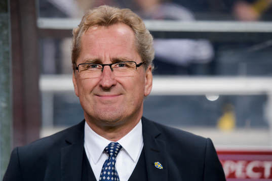 Sveriges förbundskapten Erik Hamrén