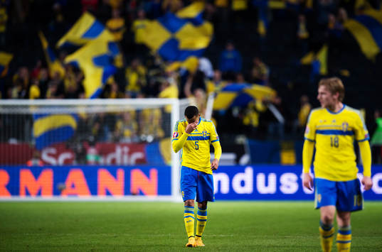 Sveriges Martin Olsson deppar