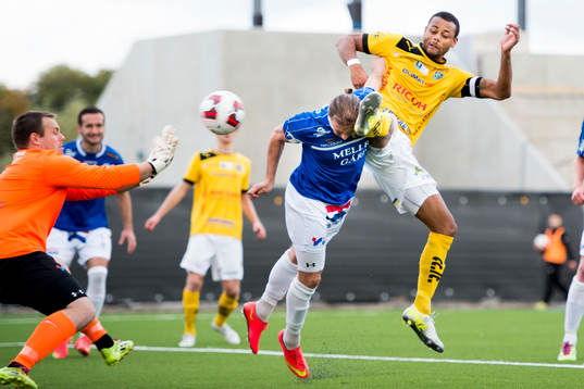Lunds Salif Camara Jönsson gör 1-0