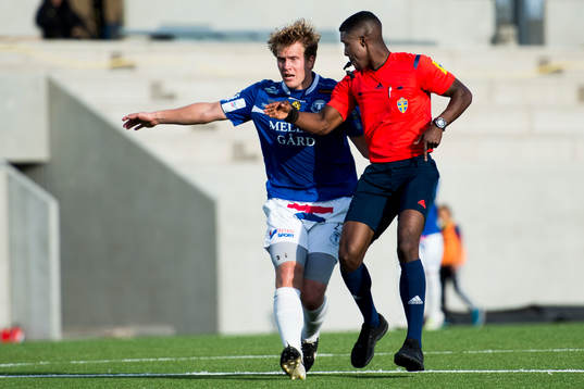 Trelleborgs Joakin Nilsson Ingves är upprörd