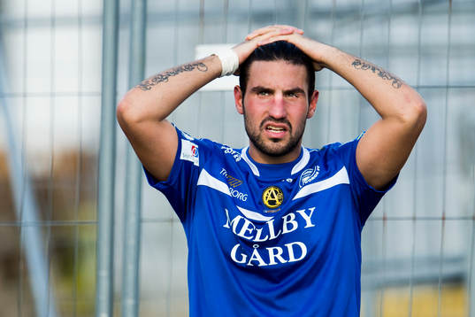 Trelleborgs Alexander Nilsson deppar