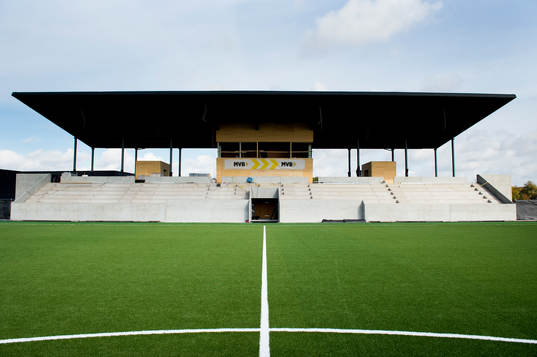 Klostergårdens IP har genomgått en renovering där det