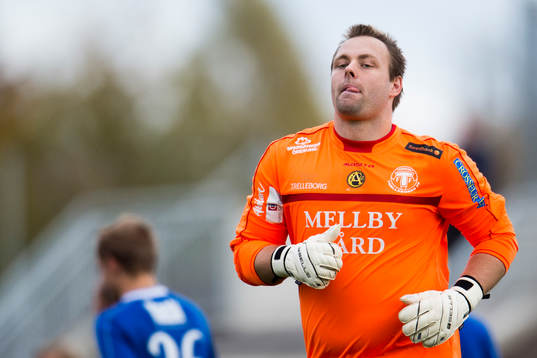 Trelleborgs målvakt Fredrik Persson
