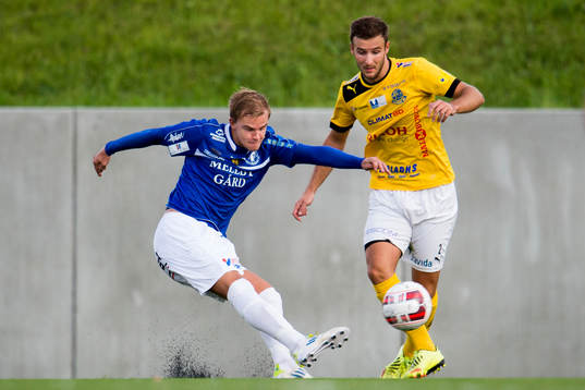 Trelleborgs Jonathan Asp och Lunds Adam Svensson