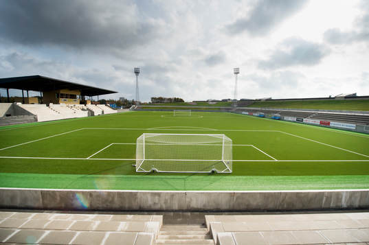 Klostergårdens IP har genomgått en renovering där det