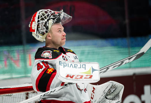 Malmö Redhawks målvakt Pontus Sjögren