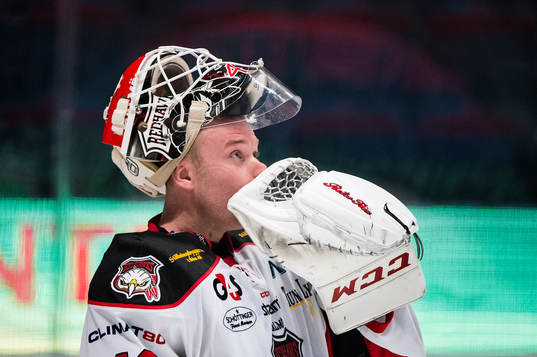 Malmö Redhawks målvakt Pontus Sjögren