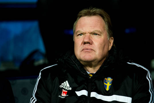 Svenska Fotbollförbundets ordförande Karl-Erik Nilsson