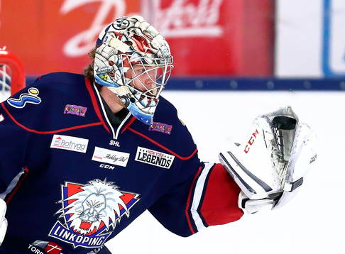 Linköping målvakt Marcus Högberg