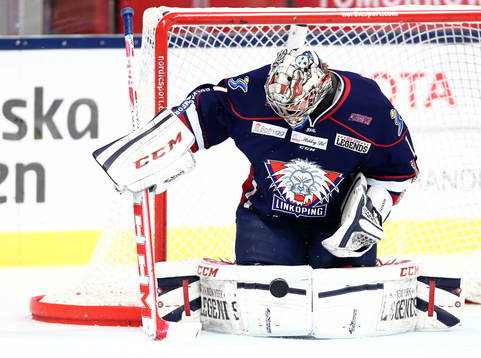 Linköping målvakt Marcus Högberg