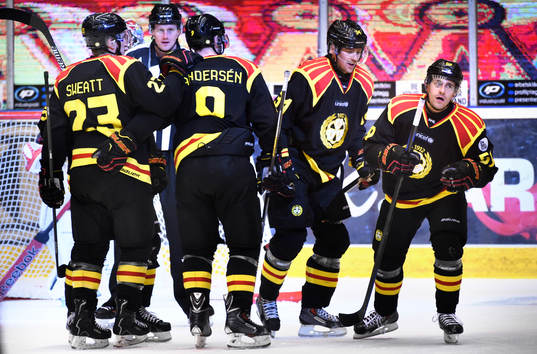 Brynäs Bill Sweatt, Niclas Andersén, Daniel Brodin och