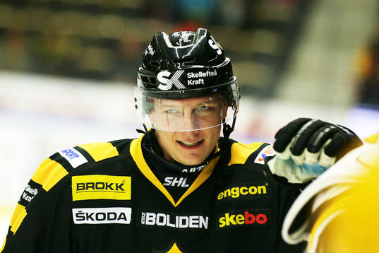 Skellefteås Patrik Zackrisson  jublar