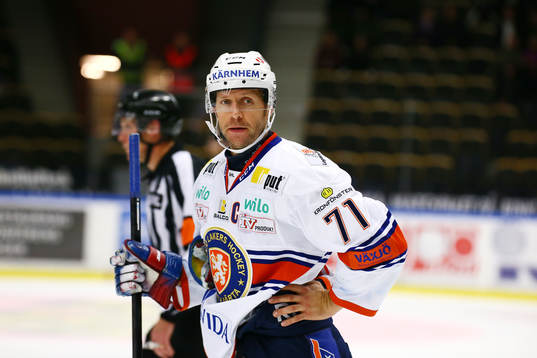 Växjös Tomi Kallio var upprörd i slutet på