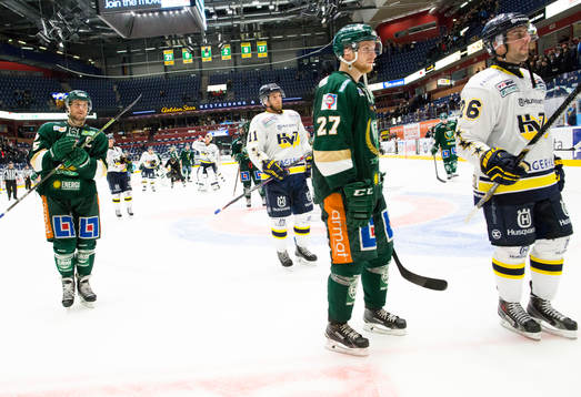 Färjestads  Ole-Kristian Tollefsen och Joachim Rohdin