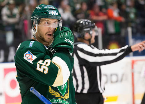 Färjestads  Ole-Kristian Tollefsen depparunder