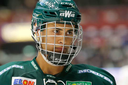 Färjestads  Oliver Kylington deppar