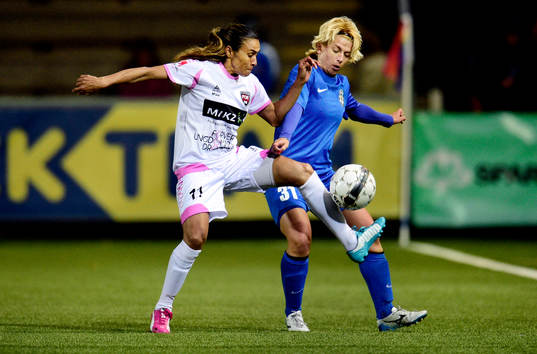 Rosengårds Marta Viera Da Silva och Ryazans Alla Lyshafai