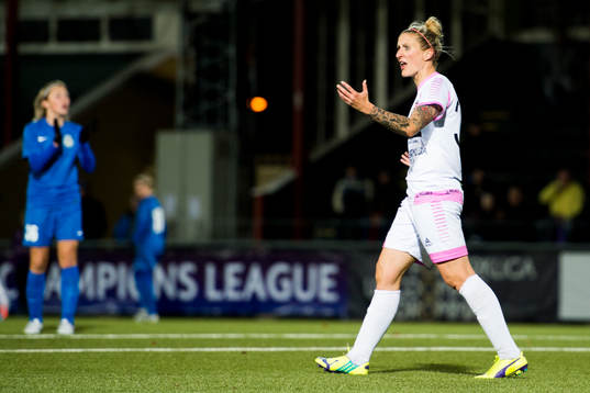 Rosengårds Anja Mittag reagerar