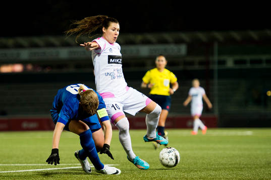 Rosengårds Ramona Bachmann och Ryazans Ksenia Tsybutovich